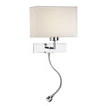 Aplica Amalfi Wall Light Polished Chrome LED Bracket Only, dar lighting group