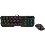 Kit Tastatura Si Mouse Gaming Bloody gaming Cu Fir 1.8m Q1300 Negru, A4Tech