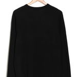 Imbracaminte Barbati Theory Riland V-Neck Merino Wool Blend Sweater Black