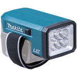 battery-powered hand light BML146, LED light (blue/black, without battery and charger), Makita