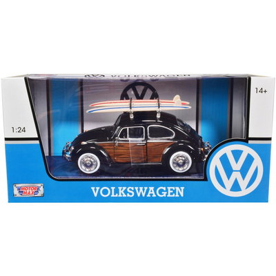 Masinuta Motormax, Volkswagen Beetle Surf Board, 1:24, Motormax