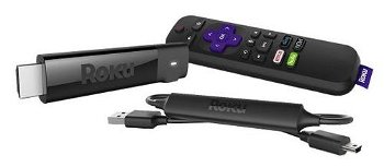 Streaming Stick + 4K Streaming Media Player ROKU 3810R (Negru)