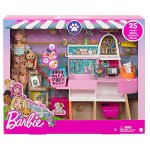 Set de joaca barbie magazin accesorii animalute, Mattel