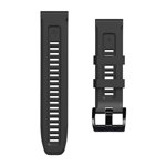Curea plastic Tech-Protect Iconband compatibila cu Garmin Fenix 3/5X/3HR/5X Plus/6X/6X Pro/7X Black, TECH-PROTECT