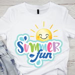 Tricou copii sau adulti din bumbac model SUMMER vibe personalizat cu nume  sau poza preferata TC5052