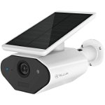 Camera Solara smart Tellur WIFi, 960p, PIR, Alb