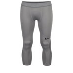 Pantaloni trei sferturi gri Nike Pro HyperCool pentru barbati