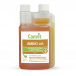 CANVIT Amino Sol. 250ml Supliment nutritiv cu aminoacizi pentru regenerare, pentru caini si pisici, CANVIT 