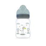 Biberon Lorelli, 0 luni+, 250 ml, Mint Green, Lorelli