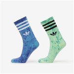 adidas Tie Dye Socks 2-Pack Preloved Blue/ Night Flash/ Semi Green Spark, adidas Originals