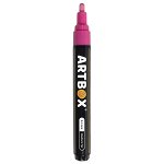Marker vopsea acrilica varf 2-3mm Artbox AX5020R110 roz, Galeria Creativ
