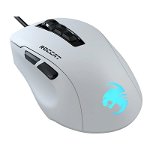 Mouse gaming Kone Pure Ultra Roccat, 16000 dpi, 6 butoane, USB, iluminare RGB, Alb