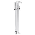 Baterie cada freestanding cu picior cu dus de mana   A42760EXP, Vitra