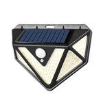 Lampa 166 LED cu panou solar si senzor de miscare