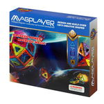 Joc de constructie magnetic - 45 piese