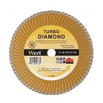Disc diamantat turbo, taiere beton, ceramica, caramida Wert Ø230x22.2 mm