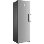 Congelator vertical Tesla RU2700FMX, 273L, Total No Frost, Convertibil - functie frigider, Afisaj tactil extern, Clasa E, H185, Inox