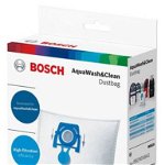 Set saci aspiratoare AquaWash&Clean Bosch BBZWD4BAG, 4 saci multi-strat, BLACK & DECKER
