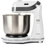 Mixer cu bol rotativ din inox Livoo DOP137W, 250 W, 6 viteze