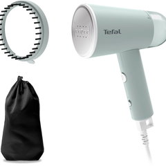 Aparat de calcat cu abur portabil Tefal Origin Travel DT1034E1, 1200 W, abur variabil 20 g/min, 70 ml, cablu alimentare 2m, alb & verde Aparat de calcat cu abur portabil Tefal Origin Travel DT1034E1, 1200 W, abur variabil 20 g/min, 70 ml, cablu alimentare 2m, alb & verde
