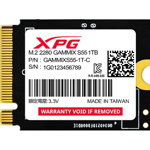Solid-State Drive (SSD) ADATA XPG GAMMIX S55, 1TB, PCI Express x4, M.2, SGAMMIXS55-1T-C
