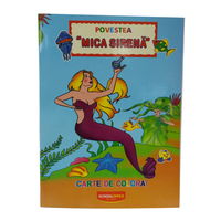 Carte de colorat A4 cu poveste 8file, 