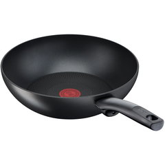 Tigaie Wok Tefal G2681972, 28 cm, Inductie (Negru), Tefal