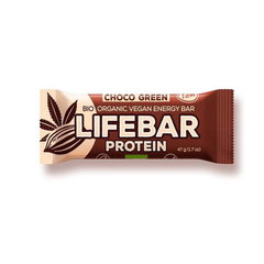 Baton proteic cu ciocolata bio 40g Lifebar
