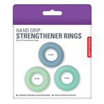 Set inel flexor - Hand Grip Strengthener Rings, 3 bucati | Kikkerland, Kikkerland