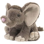 Pui de Elefant African - Jucarie Plus Wild Republic 20 cm, 2-3 ani +, WILD REPUBLIC