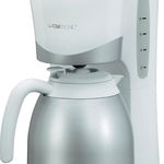 Aparat de cafea Clatronic, KA3327, 870W, 10 cesti, Alb, Clatronic