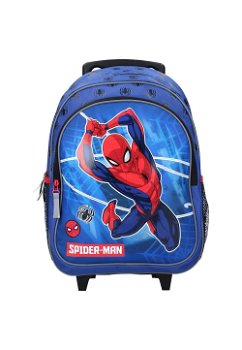 Troller Spider-manl, Hero, albastru, 42x16x30cm