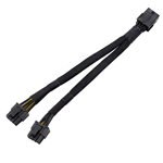 Cablu Splitter VGA PCIE 8 PIN - 2x6+2 PIN - Lungime 30 CM