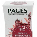 Ceai negru BIO English Breakfast Pages, 20 pliculete