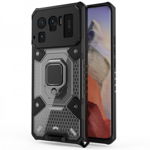 Husa telefon pentru Xiaomi Mi 11 Ultra, Honeycomb Armor, Techsuit, negru