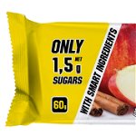 Baton proteic Low Sugar GoldNutrition Total Protein Bar Apple-Cinnamon