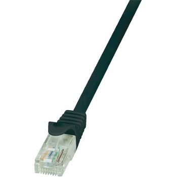 Cablu UTP LogiLink Cat.5e 2m Negru