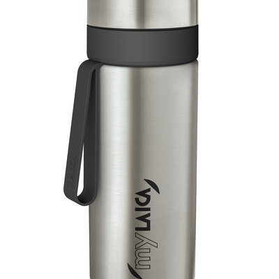 Termos filtrant LAICA BRK80A01, 0.6l, argintiu-negru
