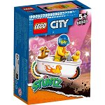 LEGO® City Stuntz - Motocicletă de cascadorii cu cadă 60333, 14 piese