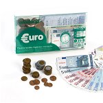 Set de bancnote și monede euro, edituradiana.ro