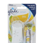 Glade Aparat odorizant Touch&Fresh+rezerva 10 ml Fresh Lemon, Glade