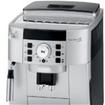 Espressor automat DeLonghi Magnifica S ECAM 22.110.SB, 1450W, 15 bar, Oprire automată, Sistem Cappuccino, Argintiu/negru