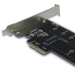 Adaptor Inter-Tech 1x PCI-E Male - 1x M.2 PCI-E SSD + 1x M.2 SATA SSD