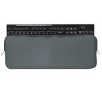 Husa pentru tastatura Logitech MK270 Wireless, Kwmobile, Gri, Neopren, 57914.22, kwmobile