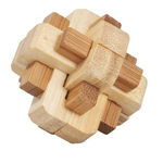 Joc logic IQ 3D Puzzle in cutie metalica-5, Fridolin, Fridolin