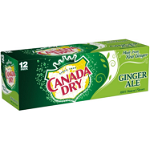Canada Dry Ginger Ale 355ml - cu gust de ghimbir 12pack (EXP 17.03.2024), Canada Dry