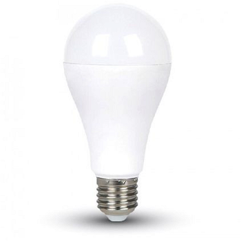 Bec LED V-TAC SKU-4456, A65 E24 ,17W, 3000K, Alb cald