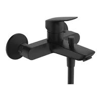 Baterie cada-dus Hansgrohe Logis Negru Mat, 