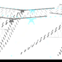 Uscator De Rufe Extensibil Klausstech, Vopsit Electrostatic, Greutate Suportata 15 Kg, 8 Randuri Pe Suport, Picioare Antialunecare, Suport Interior, Inaltime 92 Cm, Dimensiuni 58 X 101 Cm, Design Modern, Argintiu, KlaussTech