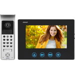 Videointerfon pentru familie CERES ORNO OR-VID-ME-1056/B Color Monitor Ultra-Plat LCD 7 inch Negru Gri